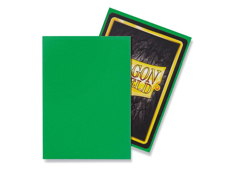Dragon Shield Matte Sleeve -Apple Green ‘Eliban’ 100ct - Destination Retro