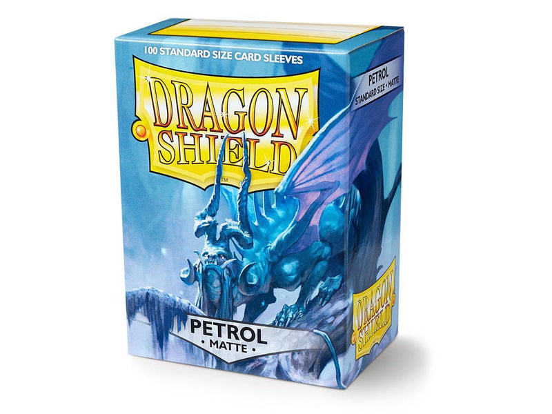 Dragon Shield Matte Sleeve - Petrol ‘Abigan’ 100ct - Destination Retro