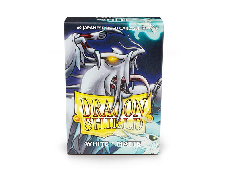 Dragon Shield Matte Sleeve - White ‘Yulinga’ 60ct - Destination Retro
