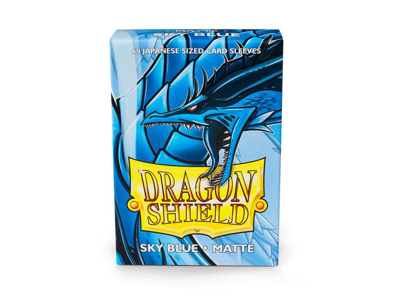 Dragon Shield Matte Sleeve - Sky Blue ‘Searinn’ 60ct - Destination Retro