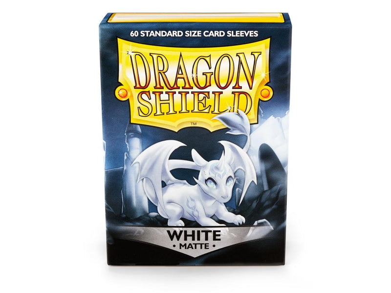 Dragon Shield Matte Sleeve - White ‘Eternis’ 60ct - Destination Retro