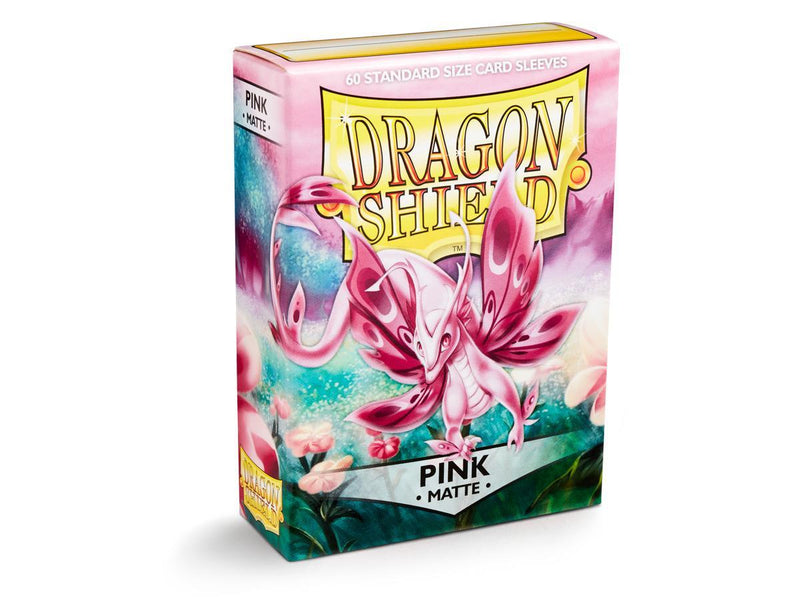 Dragon Shield Matte Sleeve - Pink ‘Calista’ 60ct - Destination Retro