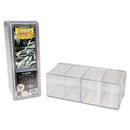 Dragon Shield Four Compartment Box – Clear - Destination Retro