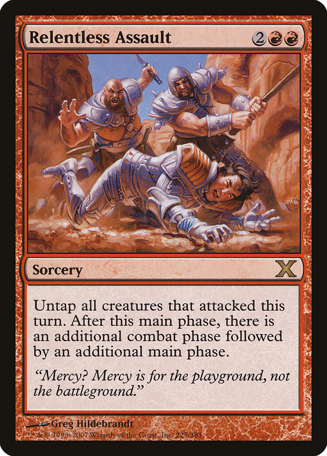 Relentless Assault [Tenth Edition] - Destination Retro
