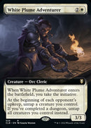 White Plume Adventurer (Extended Art) [Commander Legends: Battle for Baldur's Gate] - Destination Retro