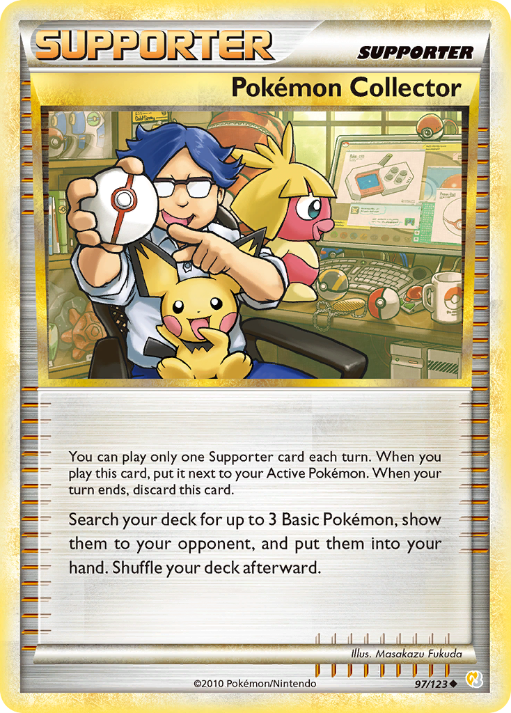 Pokemon Collector (97/123) [HeartGold & SoulSilver: Base Set] - Destination Retro