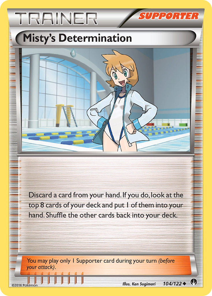 Misty's Determination (104/122) [XY: BREAKpoint] - Destination Retro