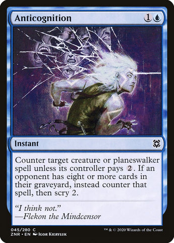 Anticognition [Zendikar Rising] - Destination Retro