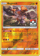 Regirock (53/111) (League Promo) [Sun & Moon: Crimson Invasion] - Destination Retro