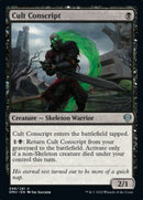 Cult Conscript [Dominaria United] - Destination Retro
