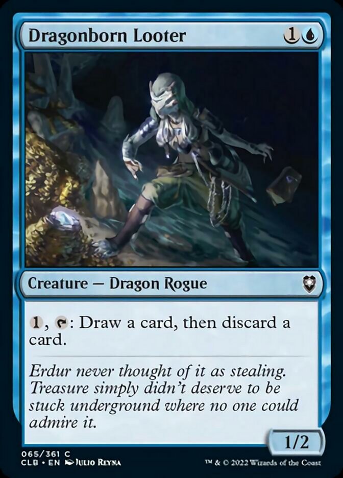 Dragonborn Looter [Commander Legends: Battle for Baldur's Gate] - Destination Retro