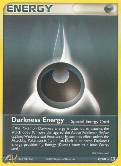Darkness Energy (93/109) [EX: Ruby & Sapphire] - Destination Retro