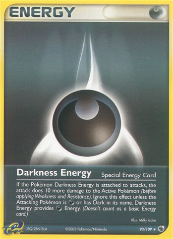 Darkness Energy (93/109) [EX: Ruby & Sapphire] - Destination Retro