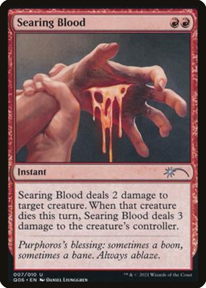 Searing Blood [Pioneer Challenger Decks 2021] - Destination Retro