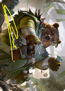 Professor of Zoomancy Art Card (Gold-Stamped Signature) [Strixhaven: School of Mages Art Series] - Destination Retro