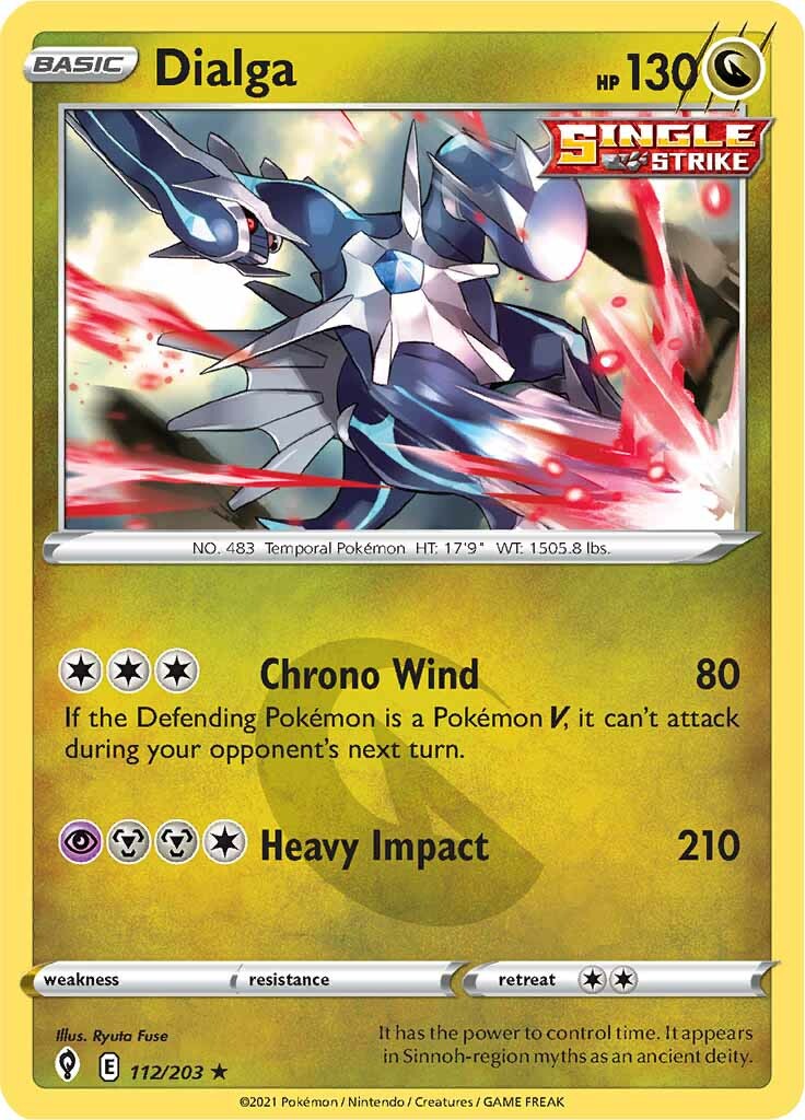 Dialga (112/203) [Sword & Shield: Evolving Skies] - Destination Retro