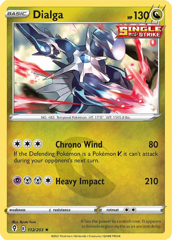 Dialga (112/203) [Sword & Shield: Evolving Skies] - Destination Retro