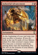 Industrial Advancement (Promo Pack) [Streets of New Capenna Commander Promos] - Destination Retro