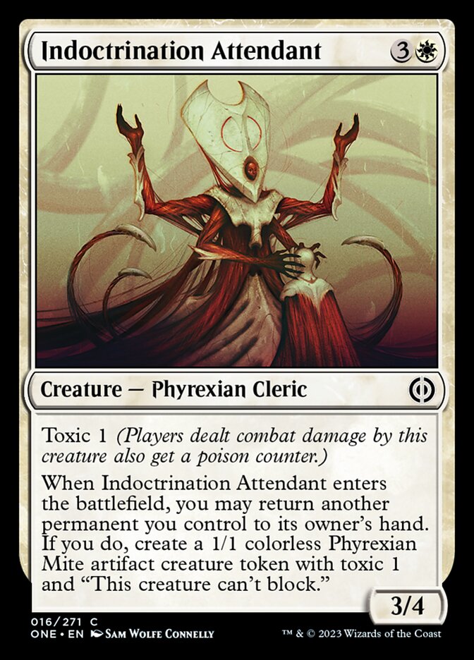 Indoctrination Attendant [Phyrexia: All Will Be One] - Destination Retro