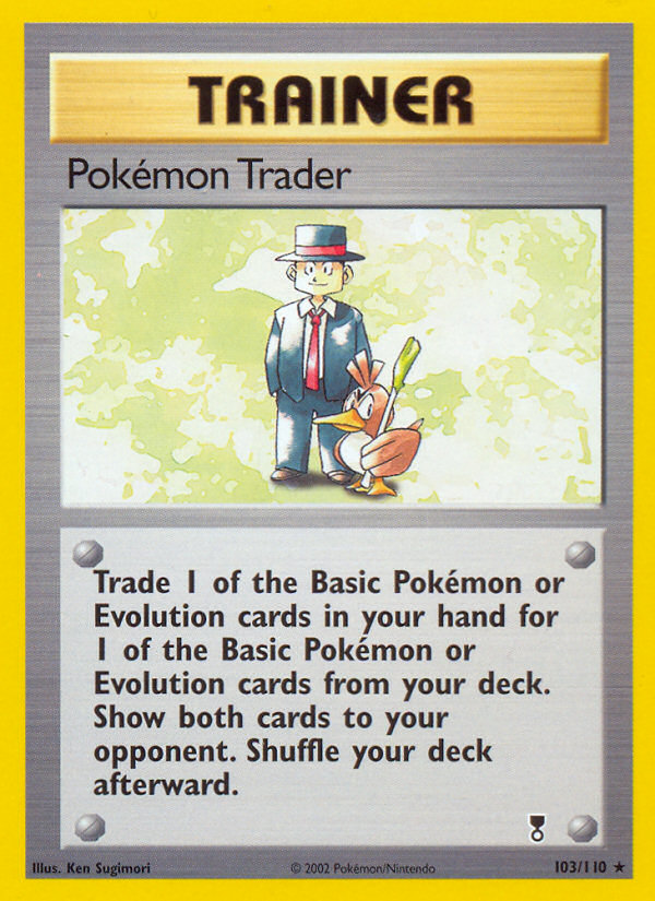 Pokemon Trader (103/110) [Legendary Collection] - Destination Retro