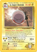 Lt. Surge's Electrode (52/132) [Gym Challenge Unlimited] - Destination Retro