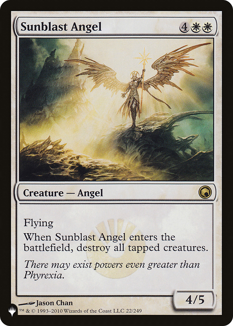 Sunblast Angel [Secret Lair: Angels] - Destination Retro