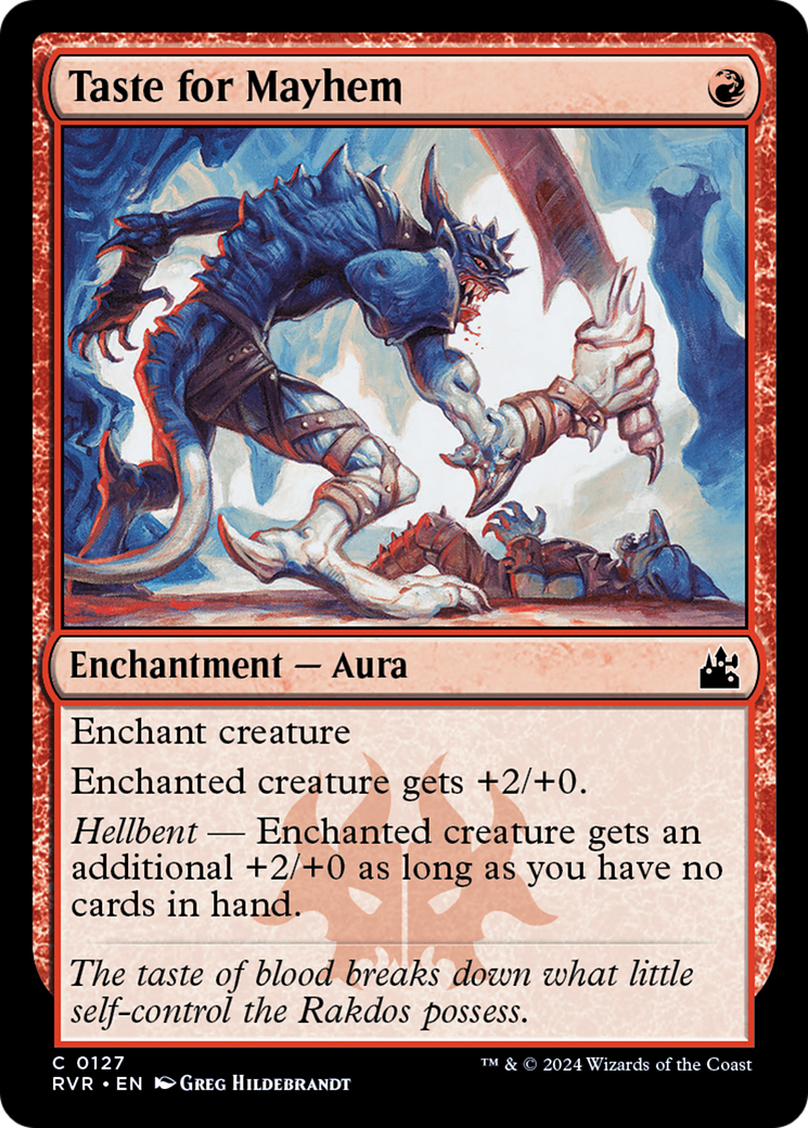 Taste for Mayhem [Ravnica Remastered] - Destination Retro