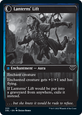Lantern Bearer // Lanterns' Lift [Innistrad: Double Feature] - Destination Retro
