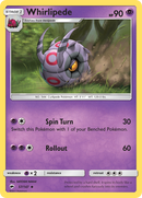 Whirlipede (57/147) [Sun & Moon: Burning Shadows] - Destination Retro