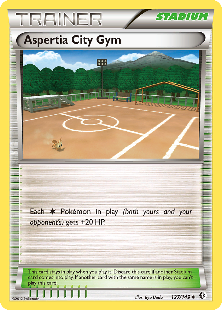 Aspertia City Gym (127/149) [Black & White: Boundaries Crossed] - Destination Retro