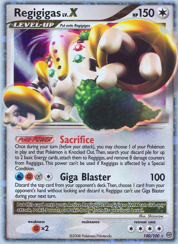 Regigigas LV.X (100/100) [Diamond & Pearl: Stormfront] - Destination Retro