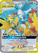 Moltres & Zapdos & Articuno GX (66/68) [Sun & Moon: Hidden Fates] - Destination Retro