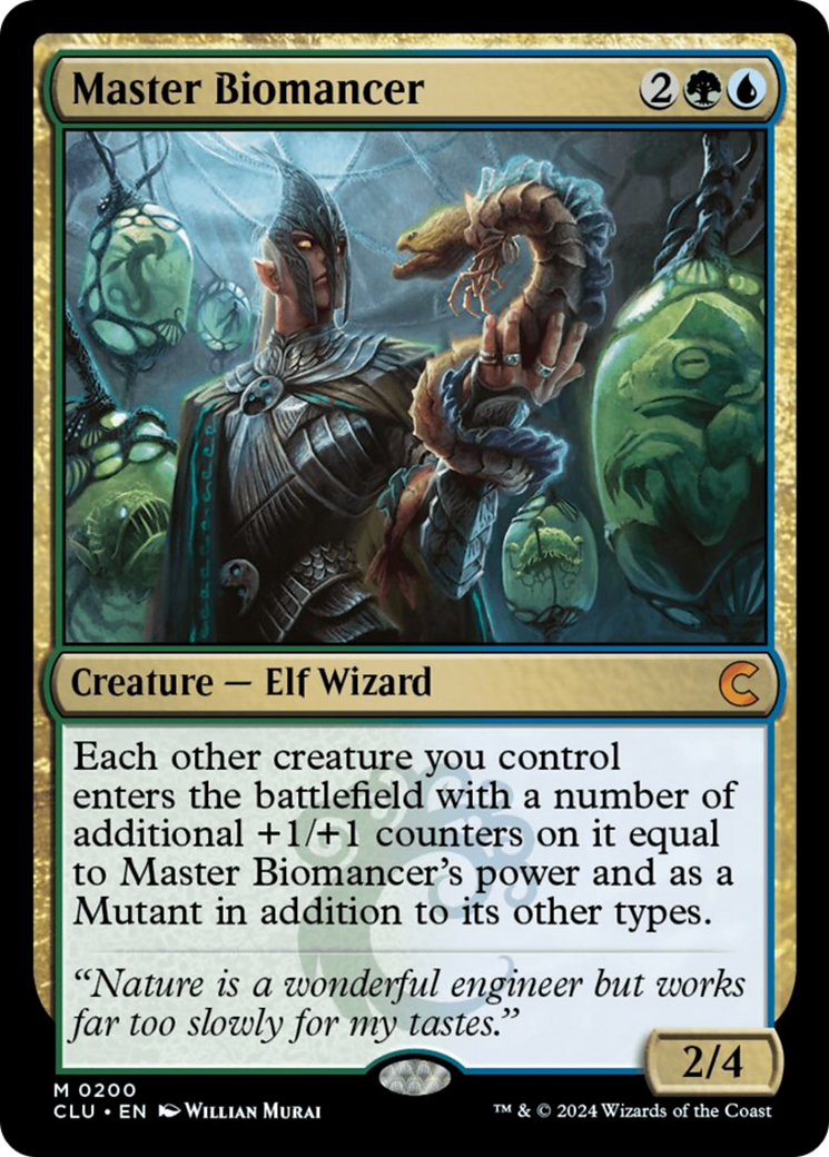 Master Biomancer [Ravnica: Clue Edition] - Destination Retro