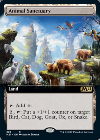 Animal Sanctuary (Extended Art) [Core Set 2021] - Destination Retro