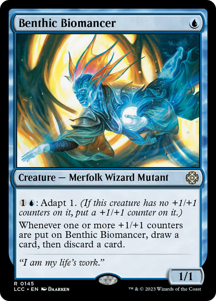 Benthic Biomancer [The Lost Caverns of Ixalan Commander] - Destination Retro