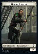 Eldrazi // Human Soldier Double-sided Token [Streets of New Capenna Commander Tokens] - Destination Retro