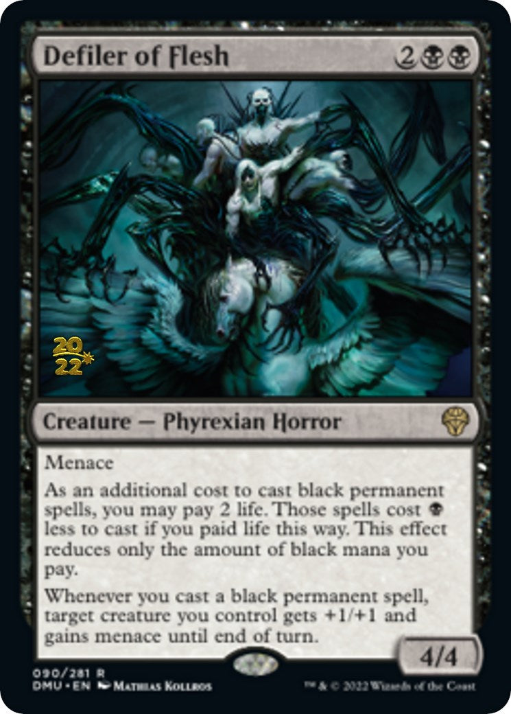 Defiler of Flesh [Dominaria United Prerelease Promos] - Destination Retro
