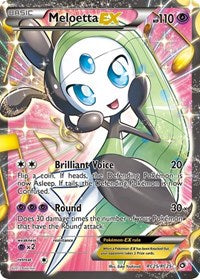 Meloetta EX (RC25/RC25) [Black & White: Legendary Treasures] - Destination Retro