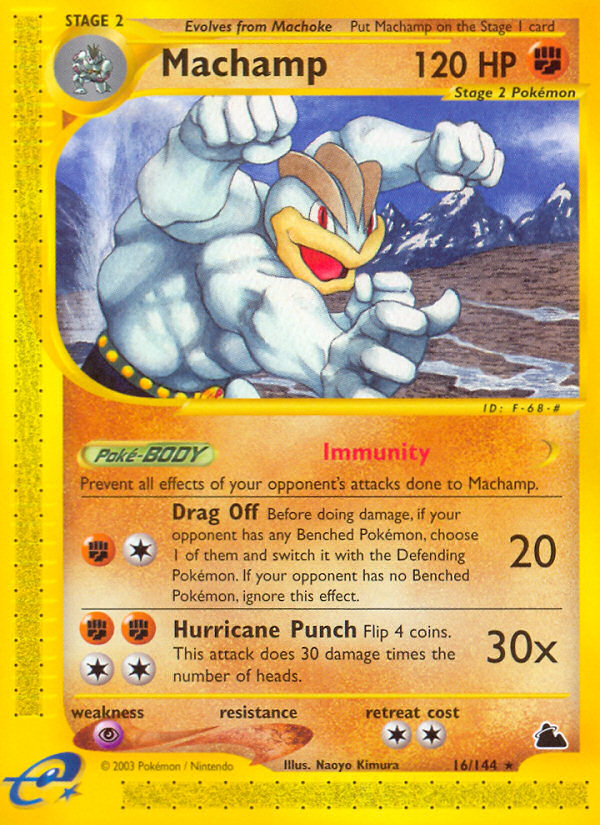 Machamp (16/144) [Skyridge] - Destination Retro