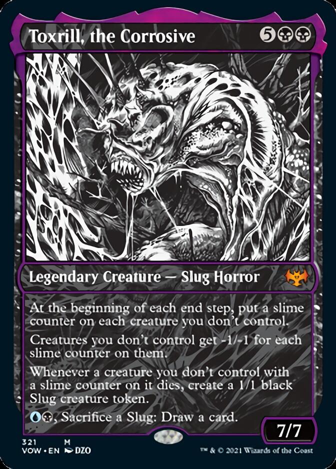 Toxrill, the Corrosive (Showcase Eternal Night) [Innistrad: Crimson Vow] - Destination Retro