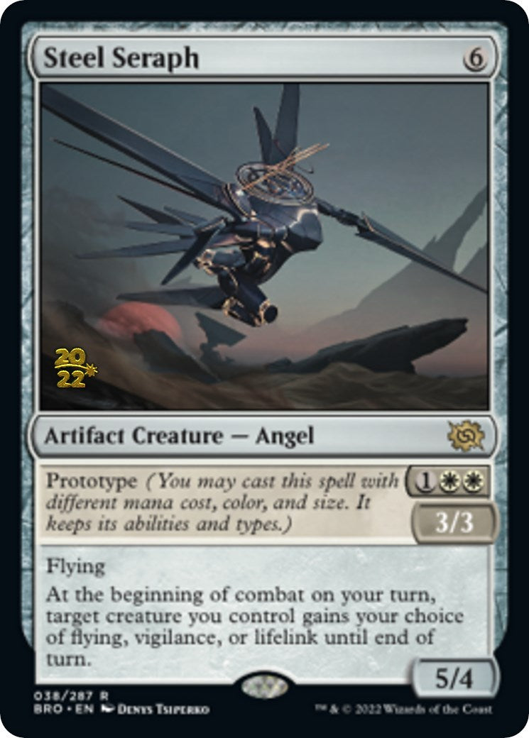 Steel Seraph [The Brothers' War: Prerelease Promos] - Destination Retro