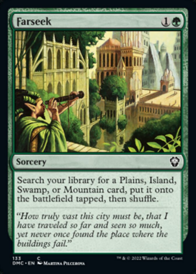 Farseek [Dominaria United Commander] - Destination Retro