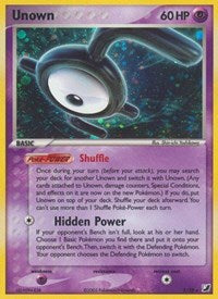 Unown (E) (E/28) [EX: Unseen Forces] - Destination Retro
