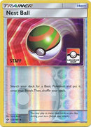 Nest Ball (123/149) (League Promo Staff) [Sun & Moon: Base Set] - Destination Retro
