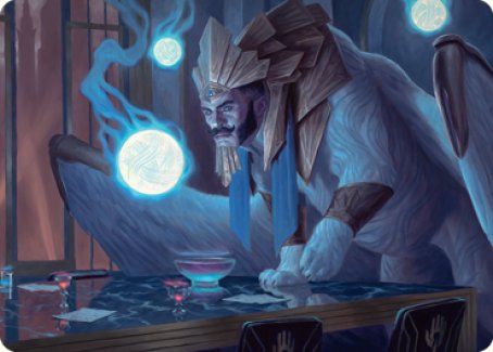 Tivit, Seller of Secrets Art Card [Streets of New Capenna Art Series] - Destination Retro