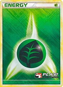 Grass Energy (2010 Play Pokemon Promo) [League & Championship Cards] - Destination Retro