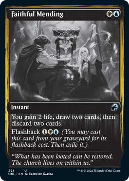 Faithful Mending [Innistrad: Double Feature] - Destination Retro