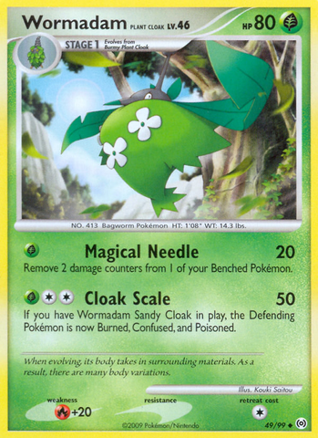Wormadam Plant Cloak (49/99) [Arceus] - Destination Retro