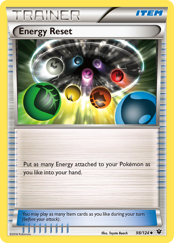 Energy Reset (98/124) [XY: Fates Collide] - Destination Retro
