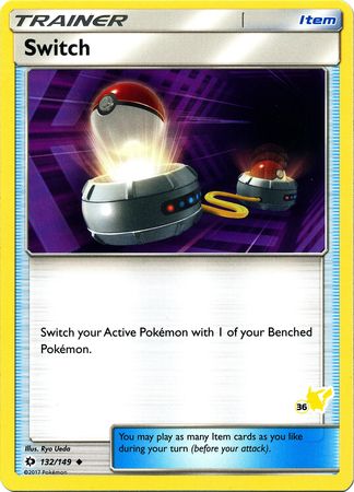 Switch (36/60) [Battle Academy: Pikachu Deck] - Destination Retro